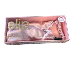 Slip pure silk twist headband